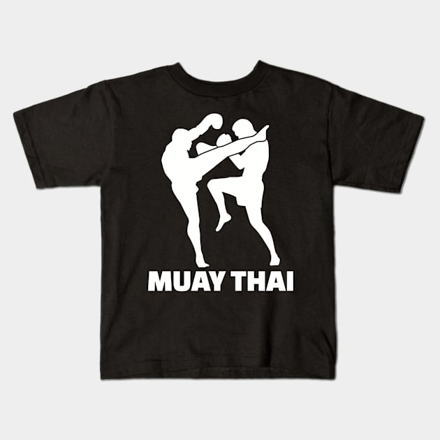 Muay Thai Kids T-Shirt by Designzz